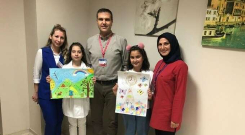 Doruk Hastanesi'nden 'doğa ve sağlık' konulu resim yarışması