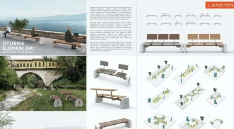 Bursa'da ödüllü kent mobilyaları belirlendi