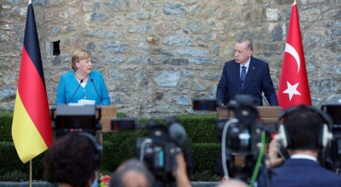 Cumhurbaşkanı Erdoğan ve Merkel'den önemli açıklamalar