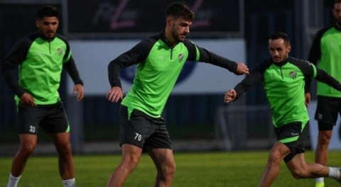 Bursaspor'da Boluspor maçı hazırlıkları tamamlandı