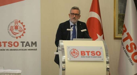 BTSO Başkanı Burkay: Temel dayanağımız güçlü bir hukuk sistemidir!