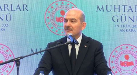 Bakan Soylu: 'O bildiriyi kabul etmiyoruz'