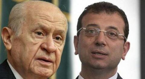İmamoğlu'ndan Bahçeli'nin sözlerine yanıt geldi
