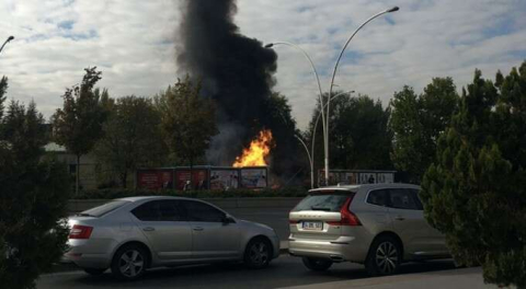 Ankara'da MTA yerleşkesinde patlama
