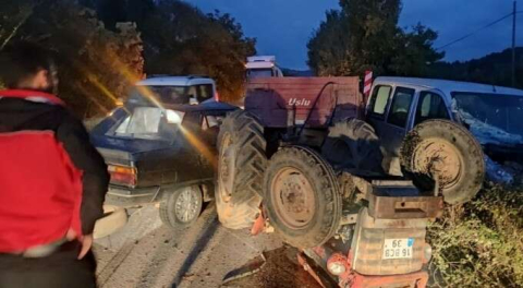 Bursa'da zincirleme kaza: 3 yaralı