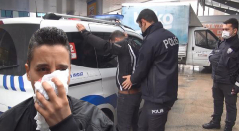 Kadın sürücüyü dövdü, savunması pes dedirtti