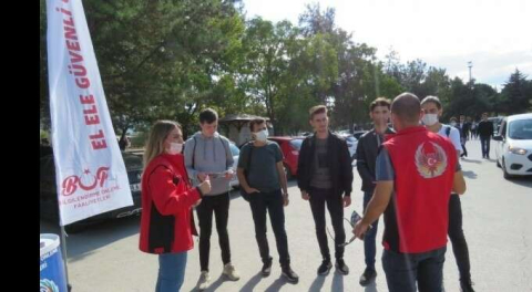 Bursa'da 17 bin 500 öğrenciye "El Ele Güvenli Geleceğe" eğitimi