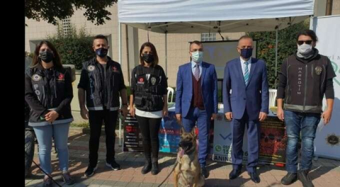 İnegöl'de "En iyi narkotik polisi anne" projesi