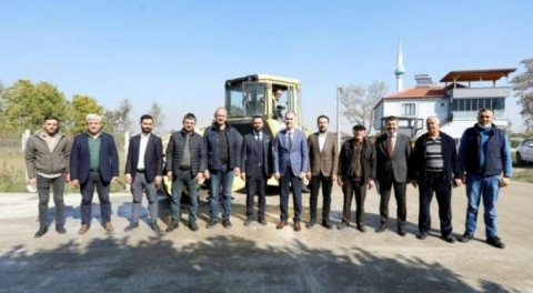 Hocaköy'de 7 sokak beton yolla kaplandı