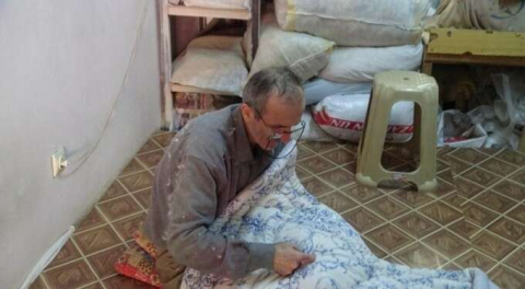 Havalar soğudu, Bursa'da el yapımı yorganlara ilgi arttı