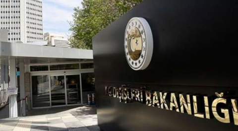 Dışişleri Bakanlığı'ndan İsrail'e kınama