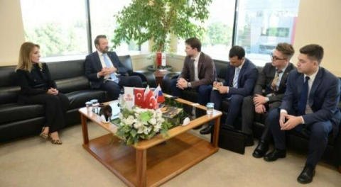 BTSO, Tula Ekonomi Kalkınma Bakanı Vladimirovich'i ağırladı