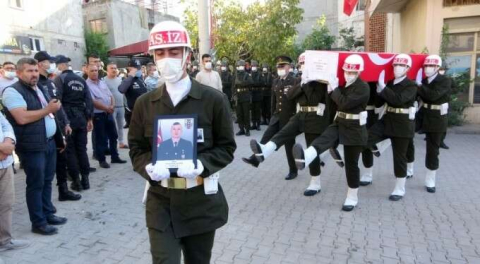 Pençe-Yıldırım şehidi Yunus Emre Yalman, son yolculuğuna uğurlandı