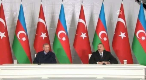 Erdoğan ve Aliyev'den ortak açıklama! 'Destek olmaya devam edeceğiz'
