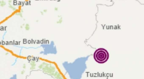 Konya'da 4.0 büyüklüğünde deprem