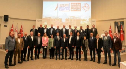 BTSO, AK Parti İl Yönetimini ağırladı