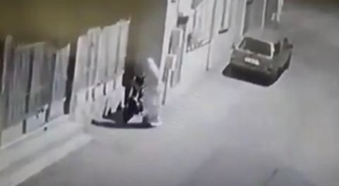 Bursa'da hayalet hırsız beyaz çarşaf giydi, böyle çaldı