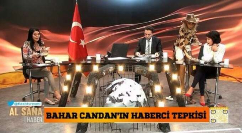 Canlı yayında olay! Bahar Candan'a 'beyin' verdi