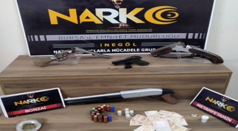 Bursa'daki uyuşturucu operasyonunda 2 tutuklama