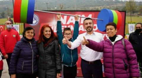 Kestel'de 100 sporcu 'Cep Herkülü' için koştu