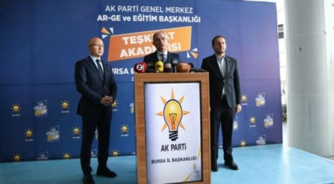 Efkan Ala, Bursa'da! 'Buradan aldıkları bilgiyi memleketin her yerine taşıyacaklar'