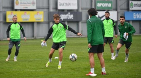 Bursaspor taktik antrenman çalıştı
