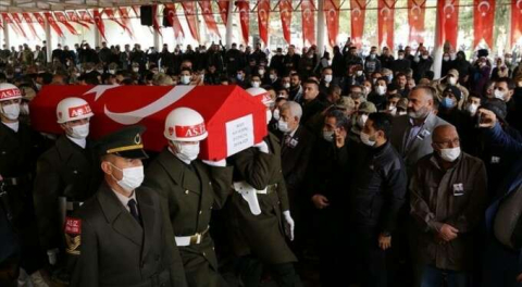 Piyade Uzman Çavuş Dinç, son yolculuğuna uğurlandı