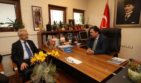 Başkan Erdem’den Altun’a ziyaret 