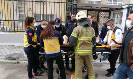 Bursa'da inanılmaz kurtuluş! Kadın 8. kattan düştü