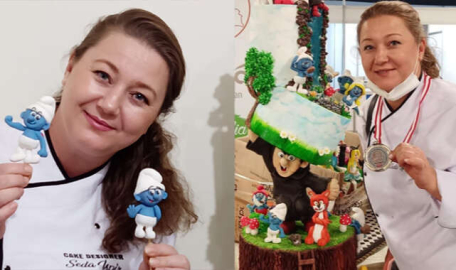 Bursa’nın gururu… Pasta yarışmasından madalya ile döndü!