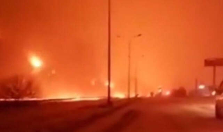 Kahramanmaraş'ta petrol boru hattında yangın!