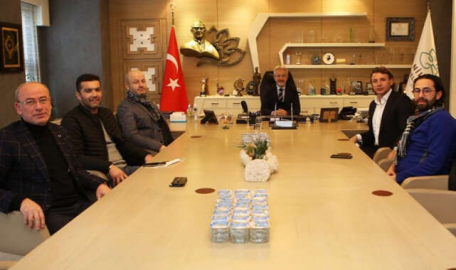 Bursaspor’dan Nilüfer Belediyesi’ne ziyaret  