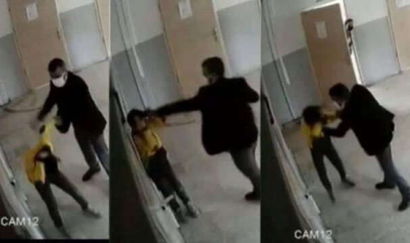 Aksaray’daki dayakçı öğretmene yeni görev!