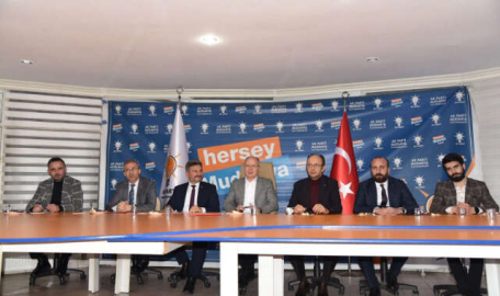 Gürkan’dan Mudanya teşkilatına hayırlı olsun ziyareti 