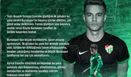 Batuhan Kör'den veda mesajı 