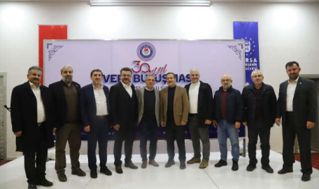 EBS Bursa 1 Nolu Şube'den 30. yıl vefa buluşması 