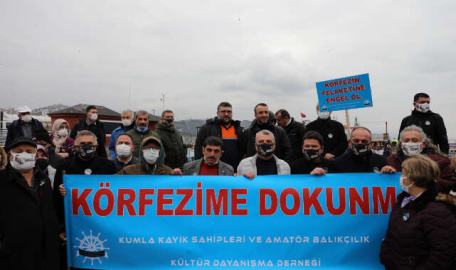 Gemlik'te sıcak su deşarjına çevrecilerden tepki