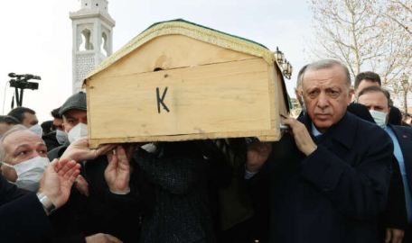 Cumhurbaşkanı Erdoğan, Ahmet Erdoğan'ın cenazesine katıldı