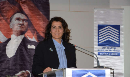 Yapı Denetim Kuruluşları Birliği’nde yeni Başkan Esra İnhanlı