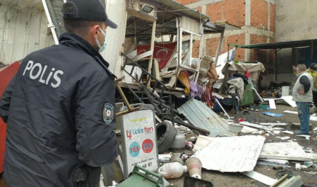 Bursa'da hurda deposunda patlama! Yaralılar var