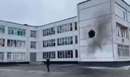 Rus ordusu Ukrayna'da okulu vurdu 