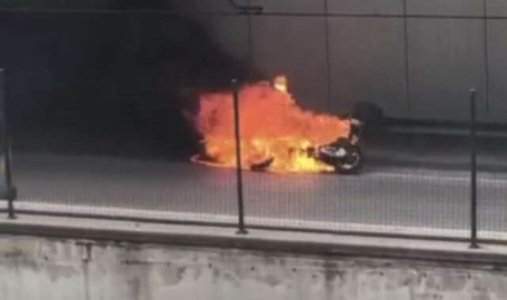 Bursa'da canını zor kurtardı! Seyir halindeyken alev topuna döndü