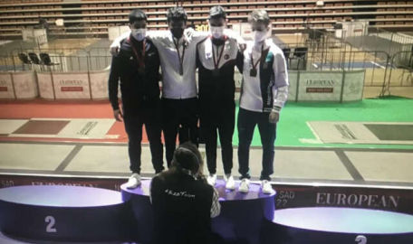 Bursa'lı Eskrimci Avrupa üçüncüsü oldu  