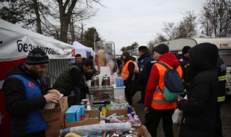 Türkiye’den Ukrayna halkına yardım eli