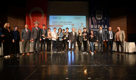 Bursa Liselerarası Münazara Turnuvası sonuçlandı