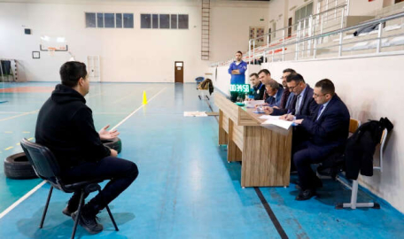 İnegöl'de kurum içi unvan değişikliği sınavı 