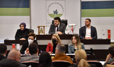  Osmangazi’de mart ayı olağan meclis toplantısı