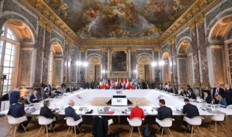 AB liderleri Rusya-Ukrayna krizi için Versay'da toplandı 