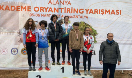 İnegöllü Oryantiring sporcuları 13 madalyayla döndü