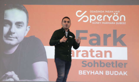 PERYÖN Güney Marmara Şubesi, Beyhan Budak’ı konuk etti